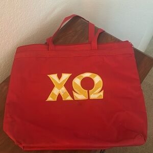 Chi Omega Tote Bag